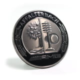 AMG Emblem Affalterbach Stoßstange Motorhaube dark chrome Original Mercedes-AMG
