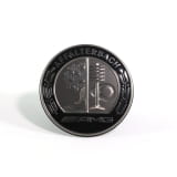 AMG emblem dark chrome Affalterbach bonnet Original Mercedes | Affalterbach-Emblem-schwarz-2