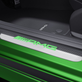 Estriberas AMG verde AMG GT 4 puertas X290 Original Mercedes-AMG
