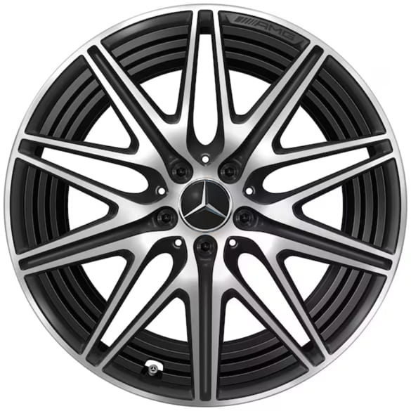 AMG Felgen C-Klasse C63 S E Performance S206 20 Zoll Original Mercedes-Benz schwarz matt
