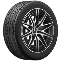 AMG Felgen C-Klasse W206 20 Zoll Original Mercedes-Benz schwarz matt | A2064001200/1300-W206