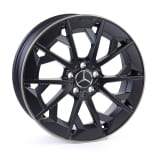 AMG Felgen CLA X178 Shooting Brake 19 Zoll schwarz matt gold Original Mercedes-Benz