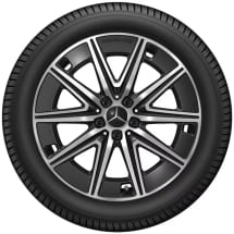 AMG Felgen EQA H243 19 Zoll schwarz Original Mercedes-Benz | A2434012000 7X23-H243