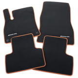 AMG floor mats CLA C178 black edging beechbrown 4-piece Genuine Mercedes-Benz