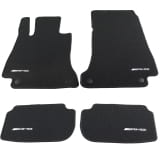 AMG floor mats short loops E-Class C238 Coupe Black 4-piece Genuine Mercedes-AMG 