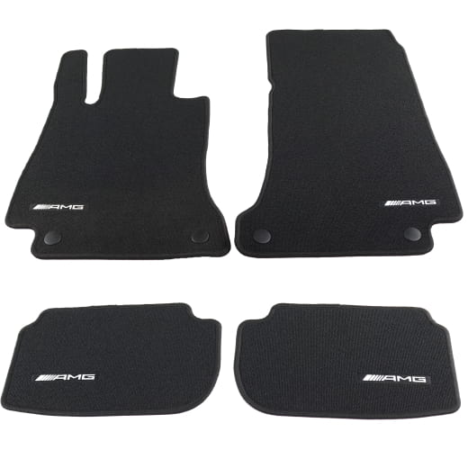 AMG floor mats E-Class C238 Coupe Black Genuine Mercedes-AMG  | A2386804502 9G63-C238