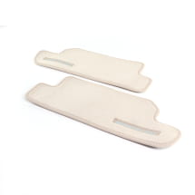 AMG floor mats velour mats SL R232 AMG GT C192 macchiatobeige 2-piece | A2326802903 8U20