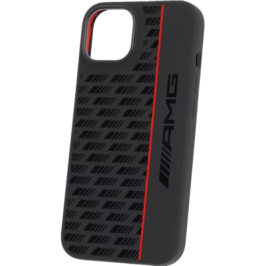 Funda AMG para iPhone® 14 negra de silicona Original Mercedes-AMG | B66959750