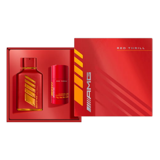 AMG Geschenkset Red Thrill Herren Eau de Parfum Deo Stick Original Mercedes-AMG | B66959842