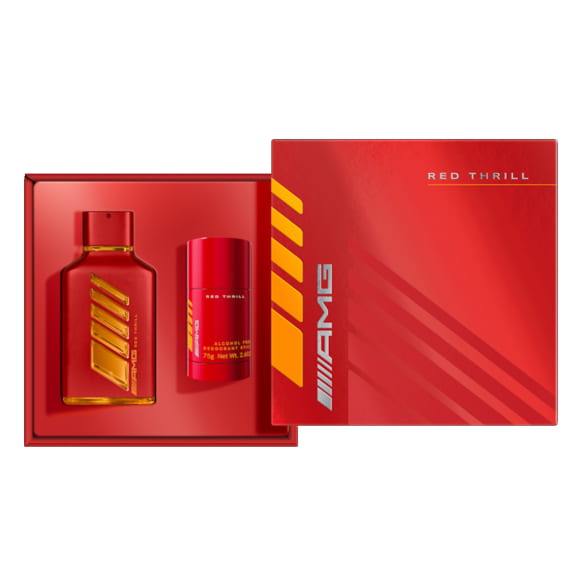 AMG Geschenkset Red Thrill Herren Eau de Parfum Deo Stick Original Mercedes-AMG | B66959842