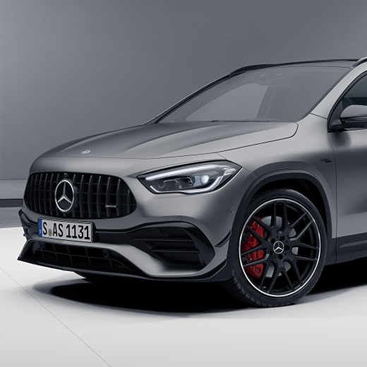 Panamericana radiateurgrille zwart AMG GLA 45 H247 | GLA-247-Pana-black