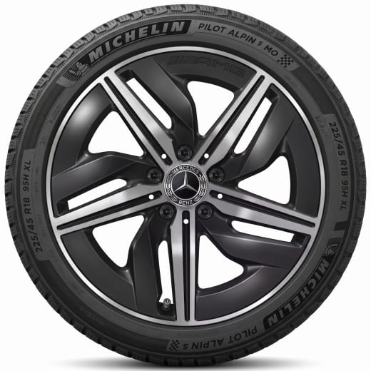 Cerchi invernali AMG 18 pollici CLA EQ Shooting Brake X174 Original Mercedes-Benz | Q440141514140/50/60/70-X174