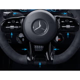Caches de volant AMG GT C190 Night Package Black Series Original Mercedes-Benz