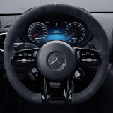 AMG GT C190 Night Paket Lenkradblenden Original Mercedes-Benz