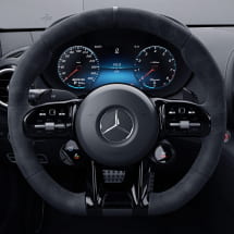 AMG GT C190 Night Paket Lenkradblenden Original Mercedes | Night-Paket-Lenkrad-K