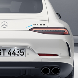 Monogramme AMG "GT53" Noir Chrome AMG GT Coupé 4 portes X290 Original Mercedes-AMG