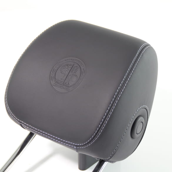 AMG hoofdsteun Affalterbach-logo C-Klasse 205 zwart Original Mercedes-AMG