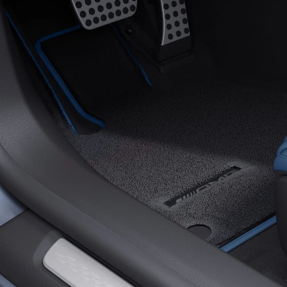 AMG hoogpolige vloermatten velours SL R232 AMG GT C192 Origineel Mercedes-AMG