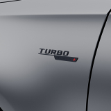 Emblema AMG Turbo 4Matic+ negro aleta Original Mercedes-Benz