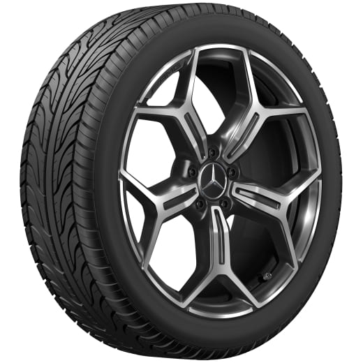 Jantes AMG 20 pouces GLB X248 5 branches en Y d'origine Mercedes-Benz | A2444012000 7Y75-X248