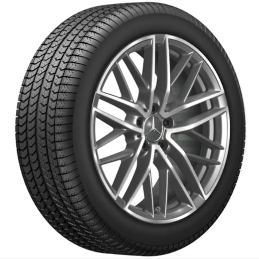 Jantes AMG Classe C S206 19 pouces Original Mercedes-Benz gris titane | A2064012900/2400 7X21-S206