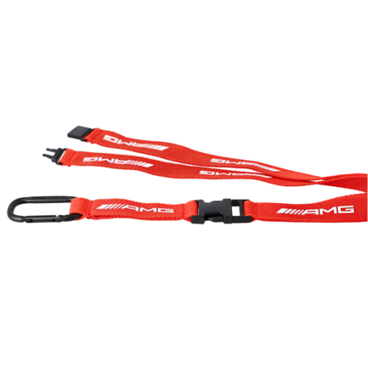 Lanyard AMG avec mousqueton rouge Original Mercedes-AMG | B66959266