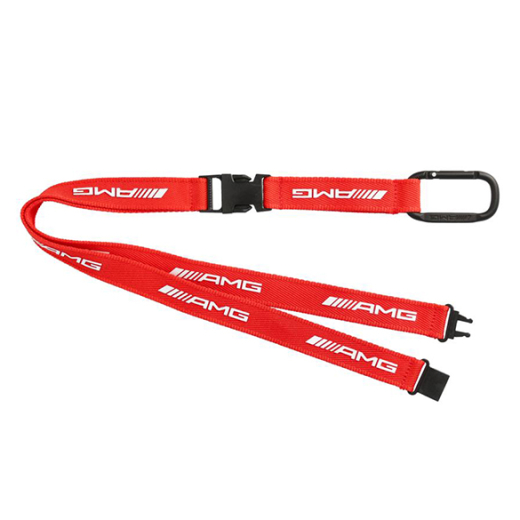 Lanyard AMG avec mousqueton rouge Original Mercedes-AMG | B66959266