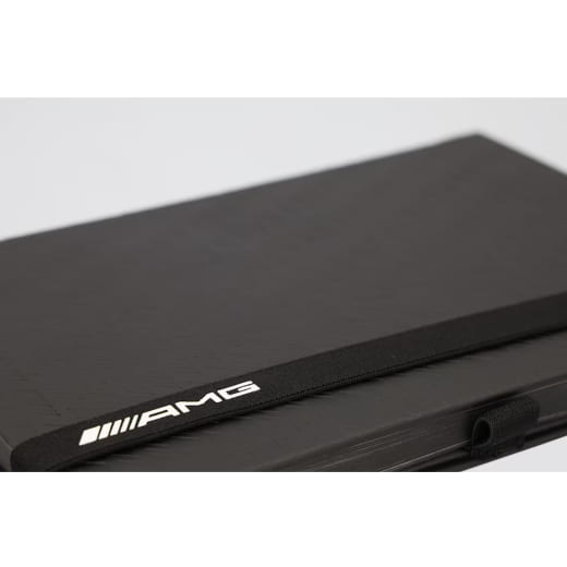 Cuaderno AMG Lanybook negro DIN A5 de cuero de manzana Original Mercedes-Benz | B66959818