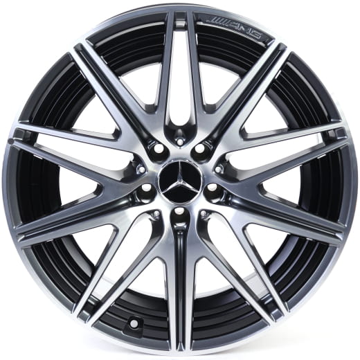 Llantas AMG Clase C S206 20 pulgadas originales Mercedes-Benz gris tantalio | A2064000600/0400-S206