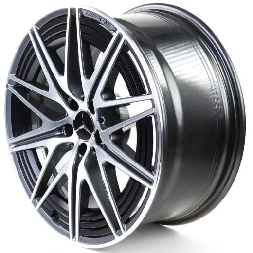 Llantas AMG Clase C S206 20 pulgadas originales Mercedes-Benz gris tantalio | A2064000600/0400-S206