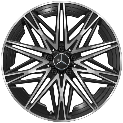 Llantas AMG C-Klasse EQ W520 20 pulgadas multirradio mecanizadas en brillo | A5204011800/-1900 7X23