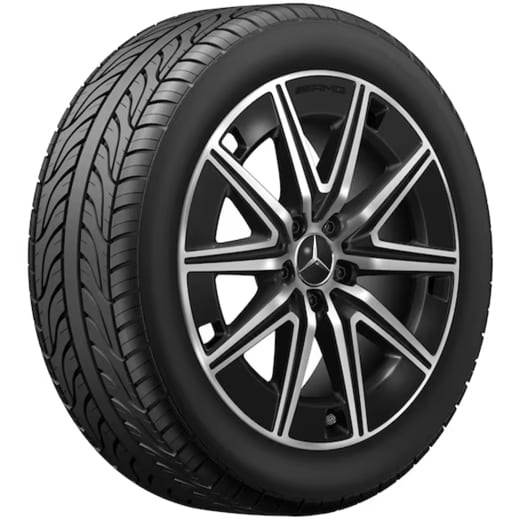 Llantas AMG EQA H243 19 pulgadas negro original Mercedes-Benz | A2434012000 7X23-H243