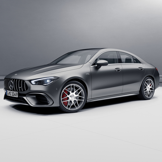 Llanta forjada AMG de 19 pulgadas gris, diseño de radios cruzados CLA C118/X118 | A17740124007X21-118