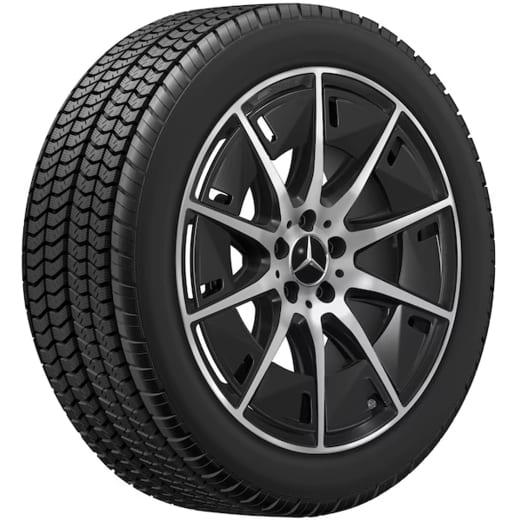Llantas AMG GLC EQ X540 20 pulgadas negro Original Mercedes-Benz | A5404000700/0800-X540