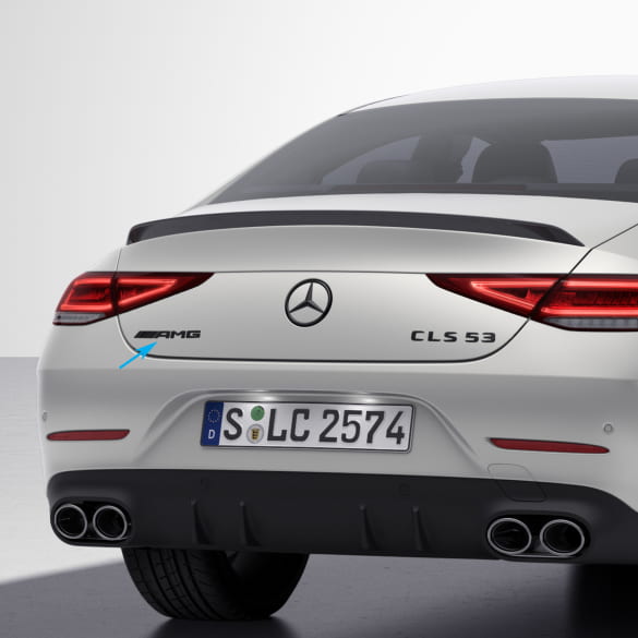 AMG Logo CLS C257 Dark Chrom Original Mercedes-AMG
