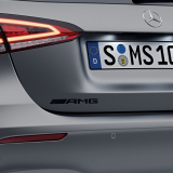 AMG Logo Schriftzug schwarz A-Klasse AMG 177 Original Mercedes Benz