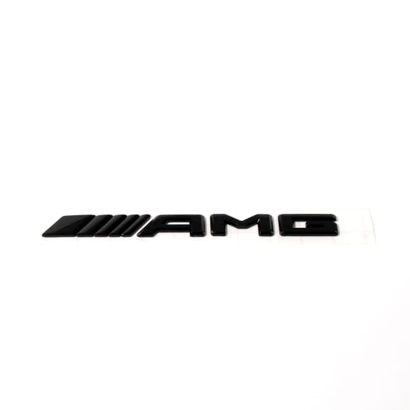 AMG-logo tekst zwart G-Klasse W465 Origineel Mercedes-AMG