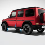 Marchepieds AMG Classe G W465 noirs, retrofit, origine Mercedes-Benz