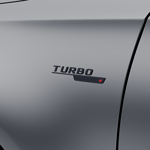 Logo Turbo 4MATIC+ noir jeu original Mercedes-AMG | A1778177700/7900