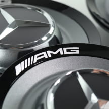 AMG naafdoppen voor gesmede velgen naafdoppen himalaya grijs | A0004005800 7258-B