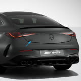 AMG nameplate dark chrome CLE C236 Coupe Genuine Mercedes-AMG