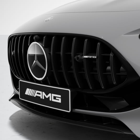 AMG Panamericana grille auto zwart chroom AMG GT C192 | C192-Pana-dark