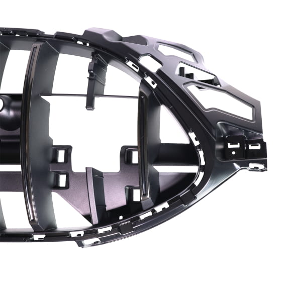 AMG Panamericana grille auto zwart chroom AMG GT C192 | C192-Pana-dark