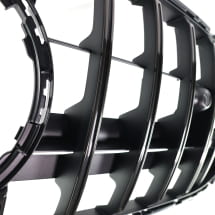 AMG Panamericana grille auto zwart chroom AMG GT C192 | C192-Pana-dark