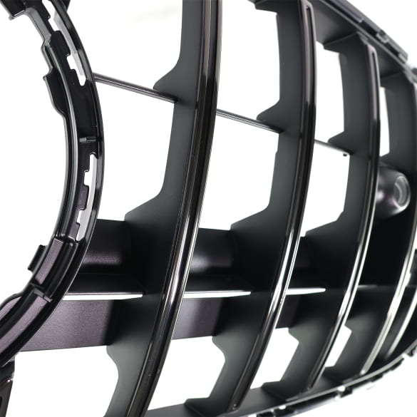 AMG Panamericana grille auto zwart chroom AMG GT C192 | C192-Pana-dark