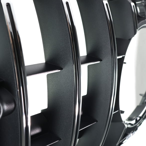 AMG Panamericana grille zilverchroom AMG GT C192 | C192-Pana-silber