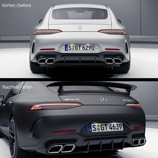 Pannello diffusore aerodinamico AMG GT X290 pre-restyling Originale Mercedes-AMG | X290-Windleitkanal-AMG-Aero