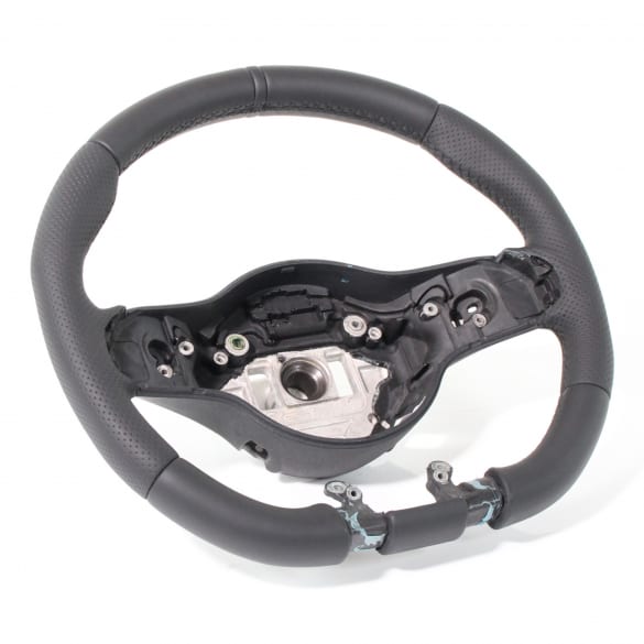 AMG performance steering wheel leather nappa black genuine Mercedes-Benz | A0004608413 9E38
