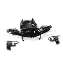 zwarte AMG stuurwielbekleding Performance stuurwiel Nightpak | amg-pf-lenkr-schwarz