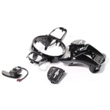 zwarte AMG stuurwielbekleding Performance stuurwiel Nightpak | amg-pf-lenkr-schwarz